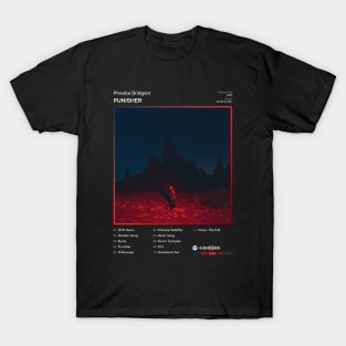 Phoebe Bridgers - Punisher Tracklist Album T-Shirt